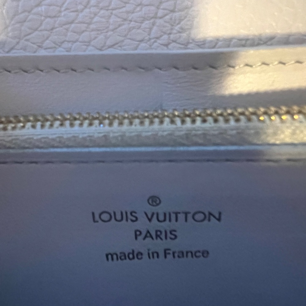 Louis Vuitton Blue Wallet with Iconic LV Logo - Picture 12 of 16